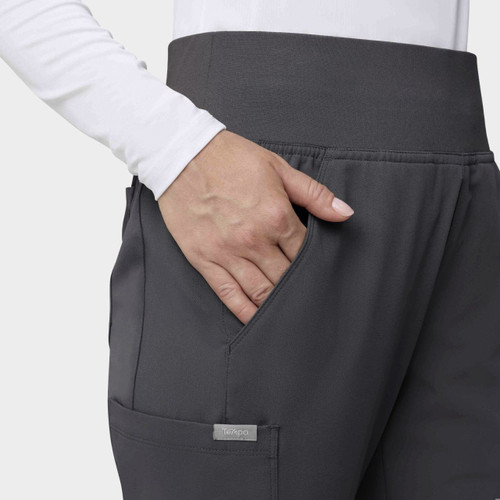 COLOR|PWT|Tempo Womens Flare Leg Pewter Pant Style # T203