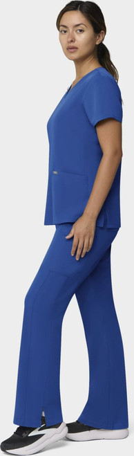 COLOR|RYL|Tempo Womens Outfit Royal Blue Flare Leg Style # T203
