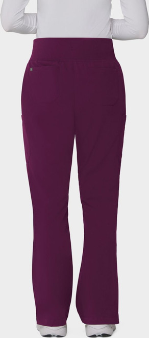 COLOR|WIN|Tempo Womens Flare Leg Wine Pant Style # T203