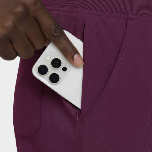 COLOR|WIN|Tempo Mens Straight Leg Wine Pant Style # T271