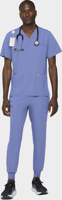 COLOR|CBL|Tempo Mens Outfit Ceil Blue Pant Style # T272