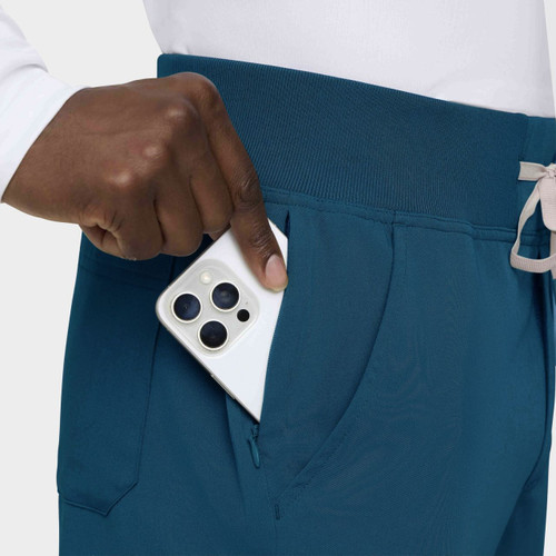 COLOR|CRB|Tempo Mens Jogger Caribbean Blue Pant Style # T272