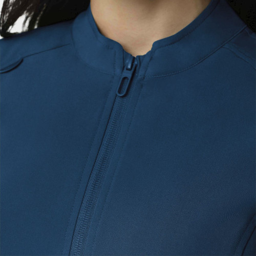 COLOR|CRB|Tempo Womens Zip Caribbean Blue Jacket Style # T301
