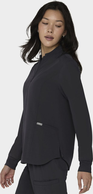 COLOR|PWT|Tempo Womens Zip Pewter Jacket Style # T301