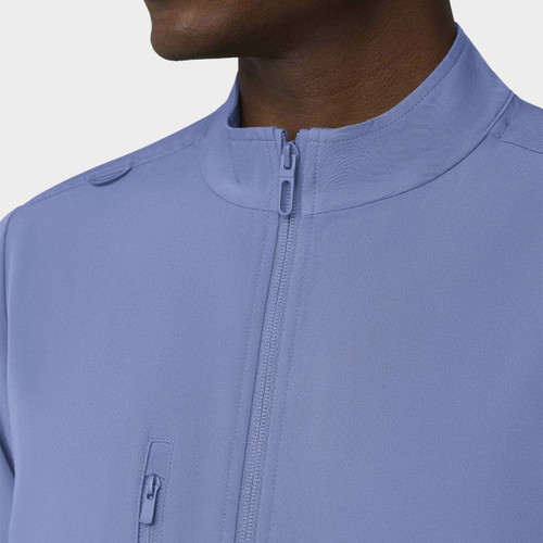 COLOR|CBL|Tempo Mens Zip Ceil Blue Jacket Style # T371