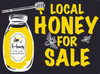 Local Honey on black [LHSB]