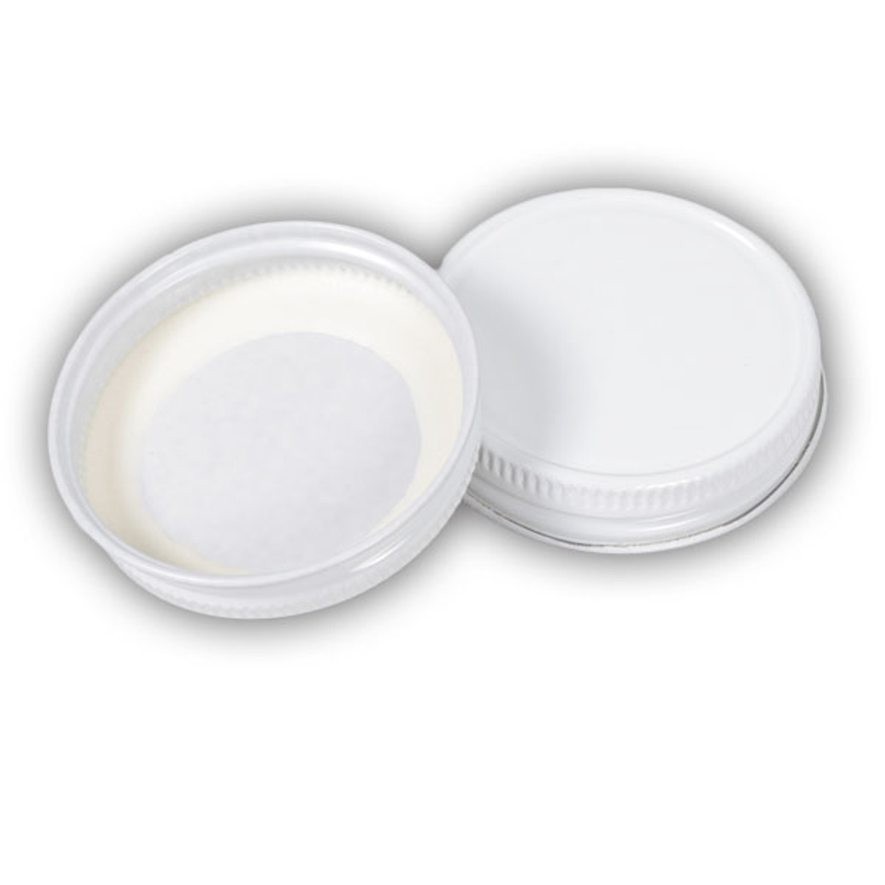 Flint Glass Honey Jar Lids Included | 16 oz Jars with Lids - 12 Count Case