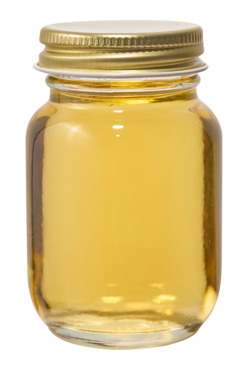 8 oz Mason Glass Jar with Gold Lid