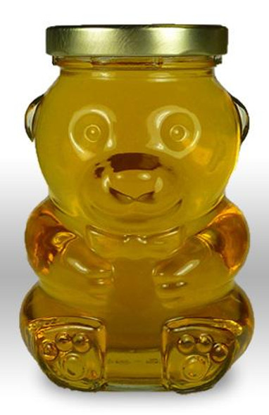 12 oz. wt. Glass Bears (265 ml) (12 ct case w/58mm LUG lids) [GB-12]