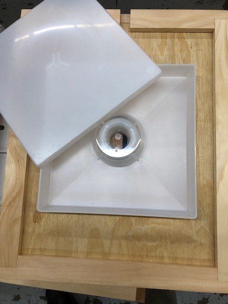 Square Feeder Tray