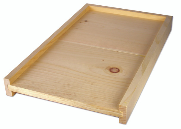 Solid wood bottom board