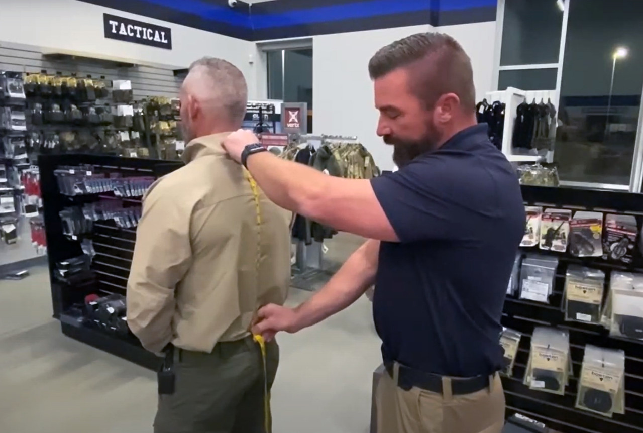 How to Measure for an External Armor Carrier Curtis Blue Line