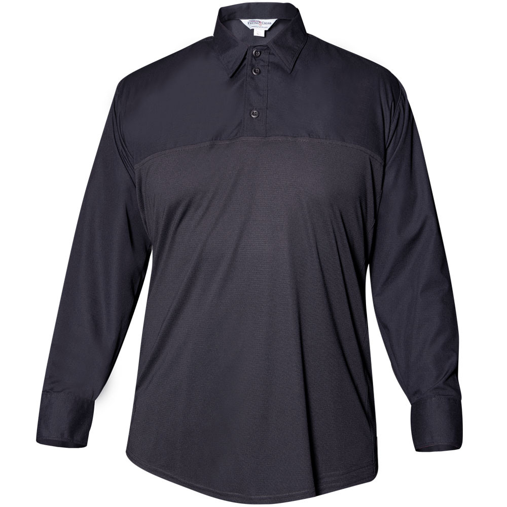 flying cross dress shirt Men's Button Front Cross FR Woven Shirt