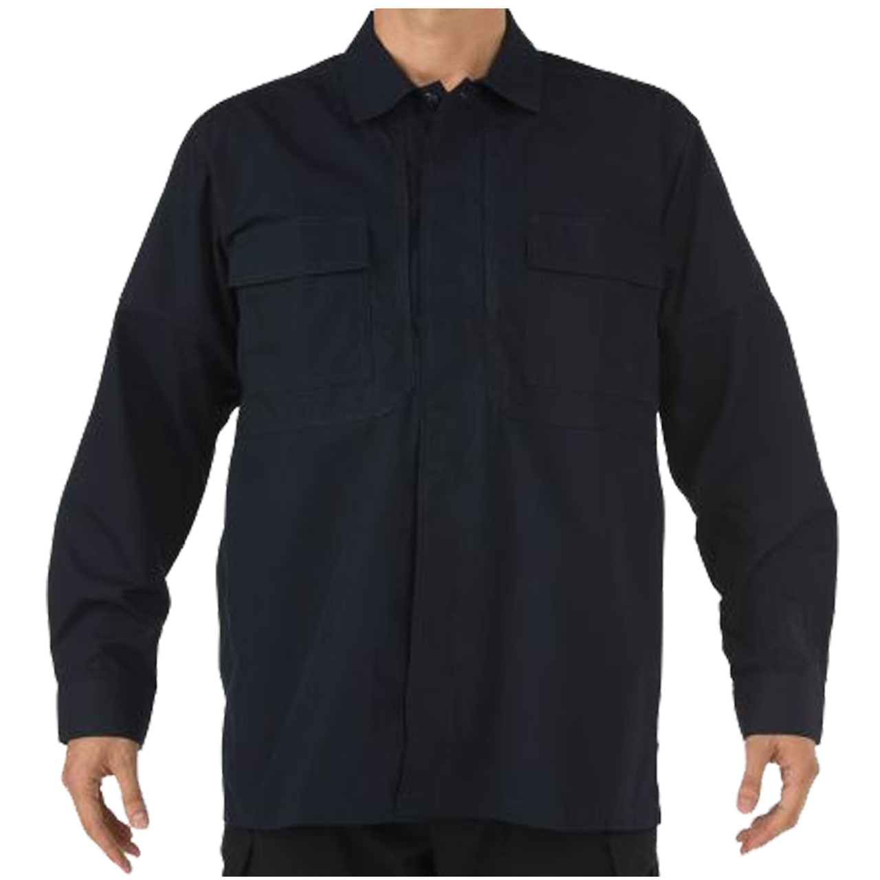 最大70％オフ！ 5.11 TACTICAL 長袖シャツ RAPID ASSAULT SHIRT TDU 72194 ダークネイビー Mサイズ 