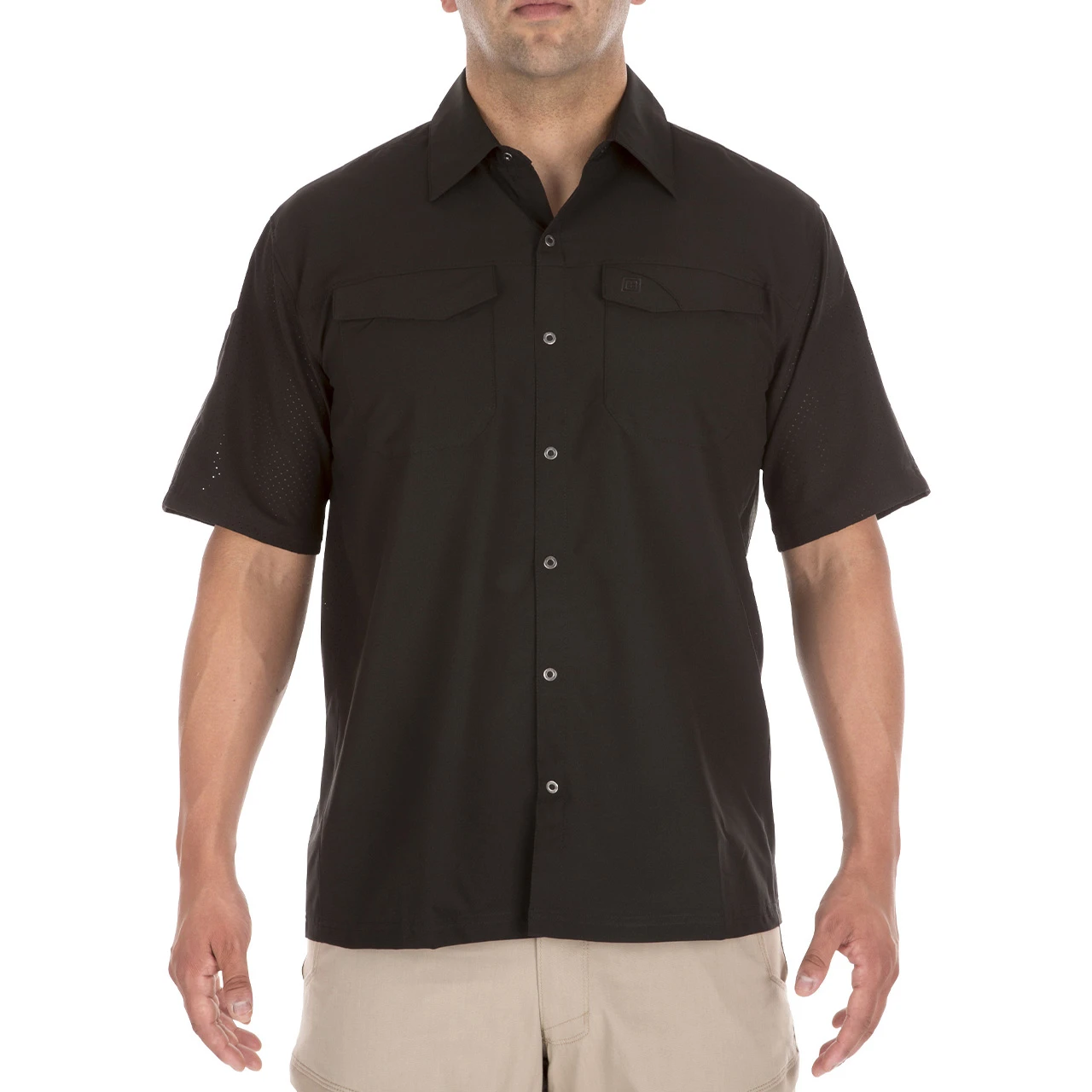 5.11 Tactical Freedom Flex Short Sleeve Woven Shirt Black 5.11 Tactical Freedom Flex Short Sleeve Woven Shirt Black