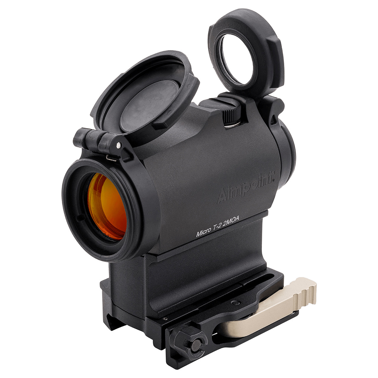 Aimpoint Micro T-2 Red Dot Sight 2 MOA Dot LRP Mount 39mm Spacer Matte