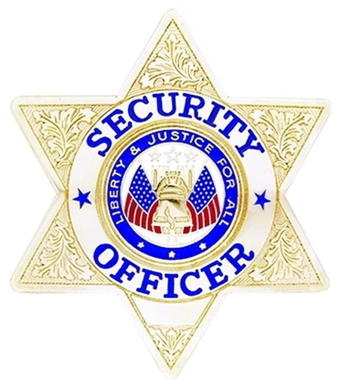 Hero's Pride Gold Security Badge