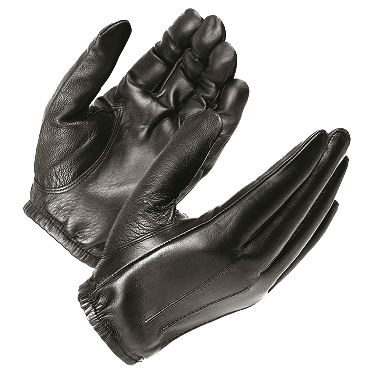 Men Police Search Driving Gloves Great Dexterity Strong Grip Thin Leather  Fit