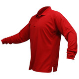 Vertx Men's Heatshield Long Sleeve Polo Red