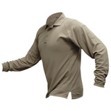Vertx Men's Heatshield Long Sleeve Polo Tan