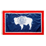 Valley Forge Spectrapro Polyester Wyoming State Flag