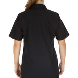 5.11 Tactical Women's Taclite TDU Shirt, Black Back
