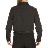5.11 Tactical Women's Taclite® Lightweight TDU® Long Sleeve Shirt, black back