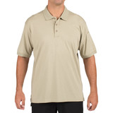 5.11 Tactical Men's Jersey Polo, Tan front