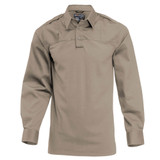5.11 Tactical Men's PDU Rapid Long Sleeve Shirt, Silver/tan front