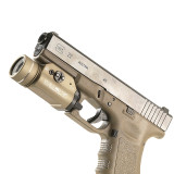 Streamlight TLR-1 HL Rail Mounted Light, Flat Dark Earth mounted view
