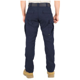 First Tactical V2 BDU Pant, midnight navy back left angled view