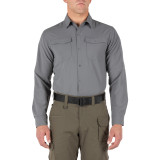 5.11 Tactical Freedom Flex Long Sleeve Shirt, storm front view