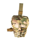 High Speed Gear Gas Mask Pouch V2, Multi-Cam front view