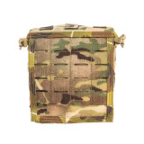 High Speed Gear Canteen 2Qt Pouch, Multi-Cam back view