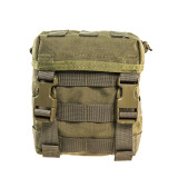 High Speed Gear Canteen 2Qt Pouch, Olive Drab front view