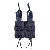 High Speed Gear 40mm TACO Double Pouch - MOLLE, black