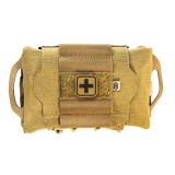 High Speed Gear Reflex IFAK System, Coyote Brown front view