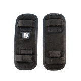 High Speed Gear Adjustable Shoulder Pads, Black, Front