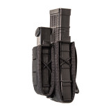 High Speed Gear Duty Double Decker TACO, Black, Side View