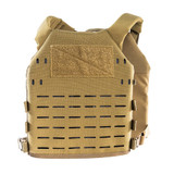 High Speed Gear Core Plate Carrier, Coyote Brown, Front