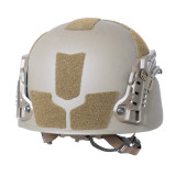 Busch PROtective AMP-1 TP Full-Cut Ballistic Helmet, back view