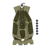 Safariland PROTECH Agilite High-Cut Helmet Cover, Ranger-Green top view