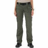 5.11 Tactical Women's Taclite Pro Pant, TDU Green front view