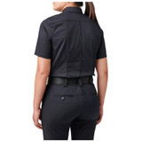 5.11 Tactical Women's Stryke Class A PDU Twill Shirt, Back, Tucked