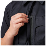 5.11 Tactical Women's Stryke Class A PDU Twill Shirt, Hidden Zip Closure