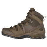 Salomon Quest 4D GTX Forces 2 Patrol Boots, earth brown instep view