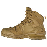 Salomon Quest 4D GTX Forces 2 Patrol Boots, coyote brown instep view