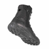 Blauer Rift 8" Waterproof Boot, black back angled view