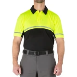 First Tactical Men's Hi-Vis Bike Patrol Polo, Hi Vis Yellow