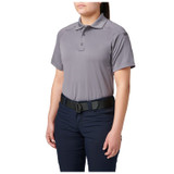 5.11 Tactical Women's Performance Polo, Storm, front